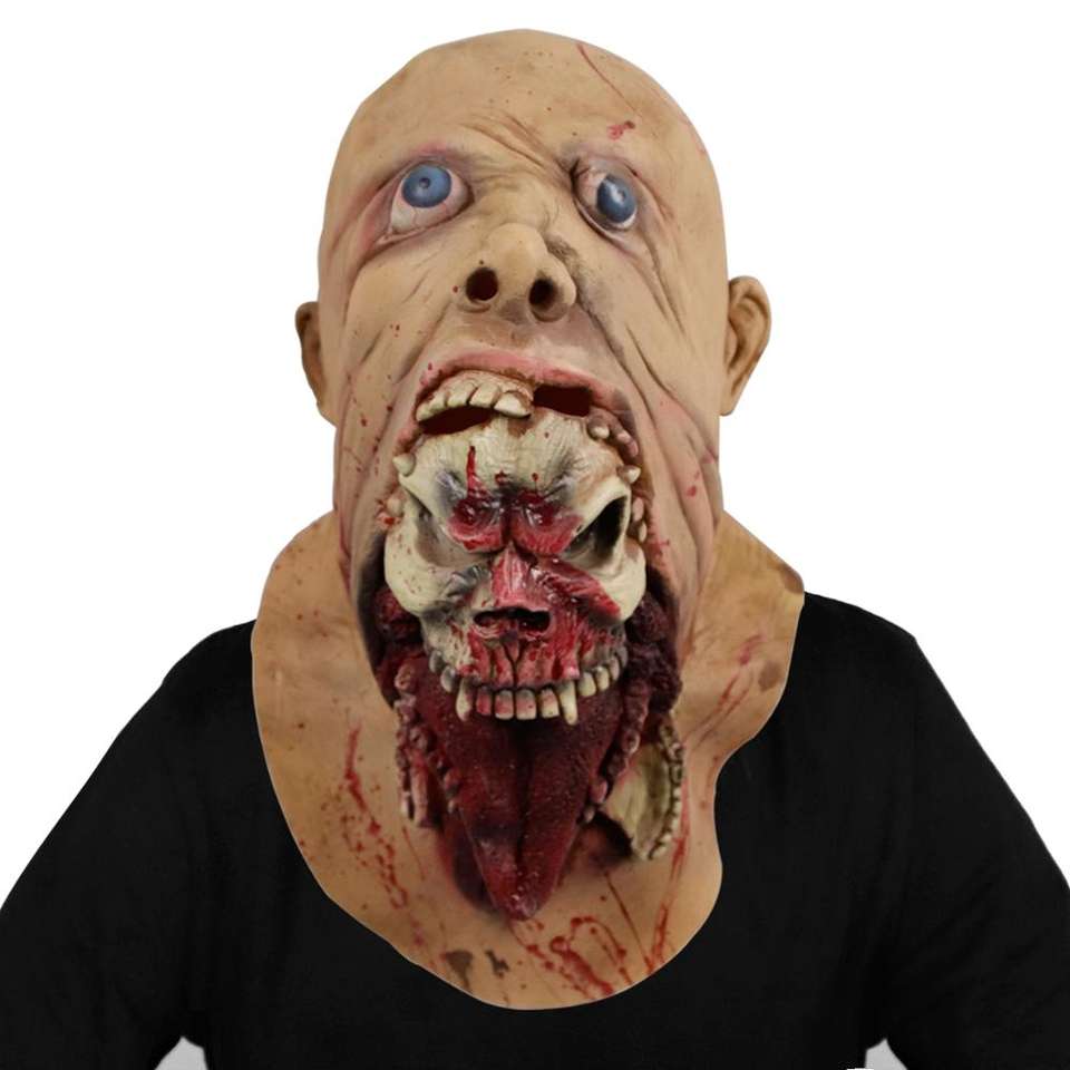 The Blurp Charlie full-head latex horror mask